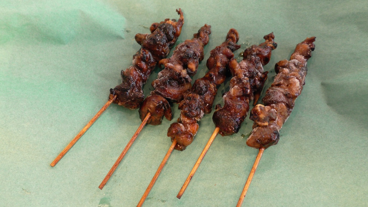 冷凍ウナギ肝串(5本/1ﾊﾟｯｸ)