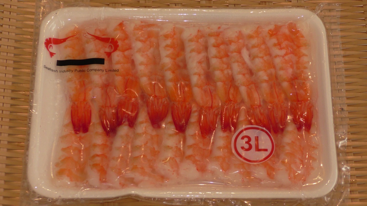 冷凍寿司えび(20枚/1ﾊﾟｯｸ)