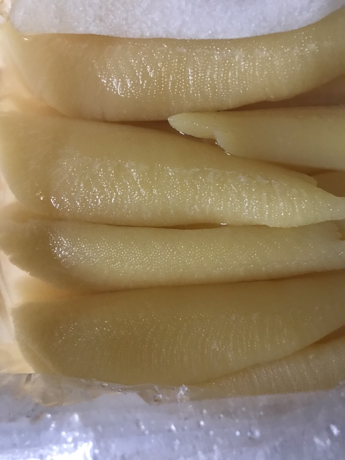 →北海道産　塩カズノコ　特大皮むき　500g入1パック　3800