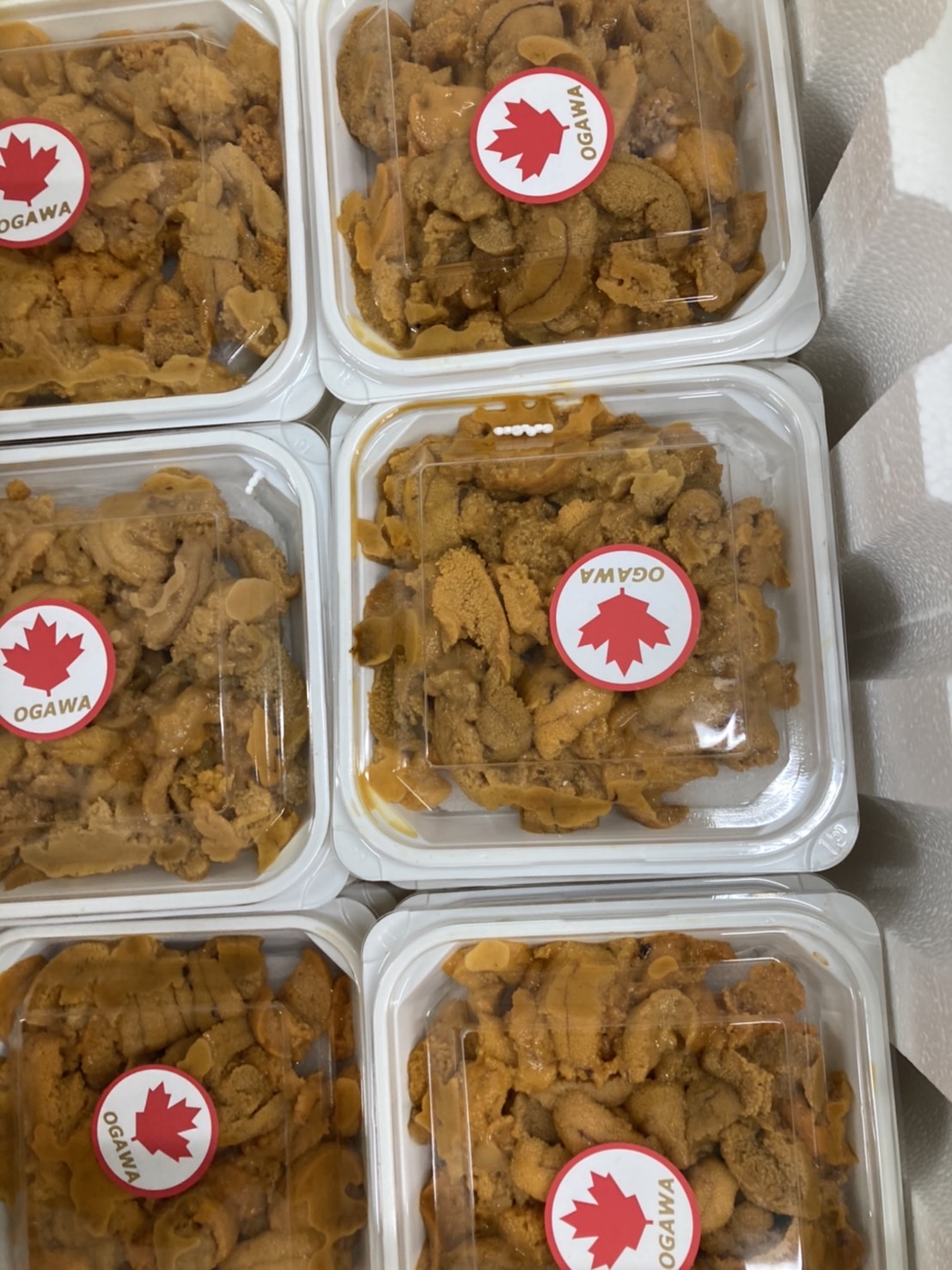 ★特売！カナダ　パックウニ　100g前後　1p