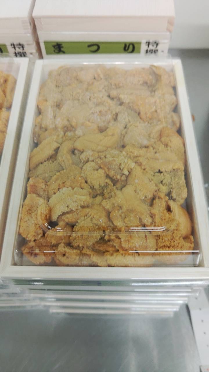 ★特売！カナダ　祭りウニバラ弁当箱　250g前後　1p