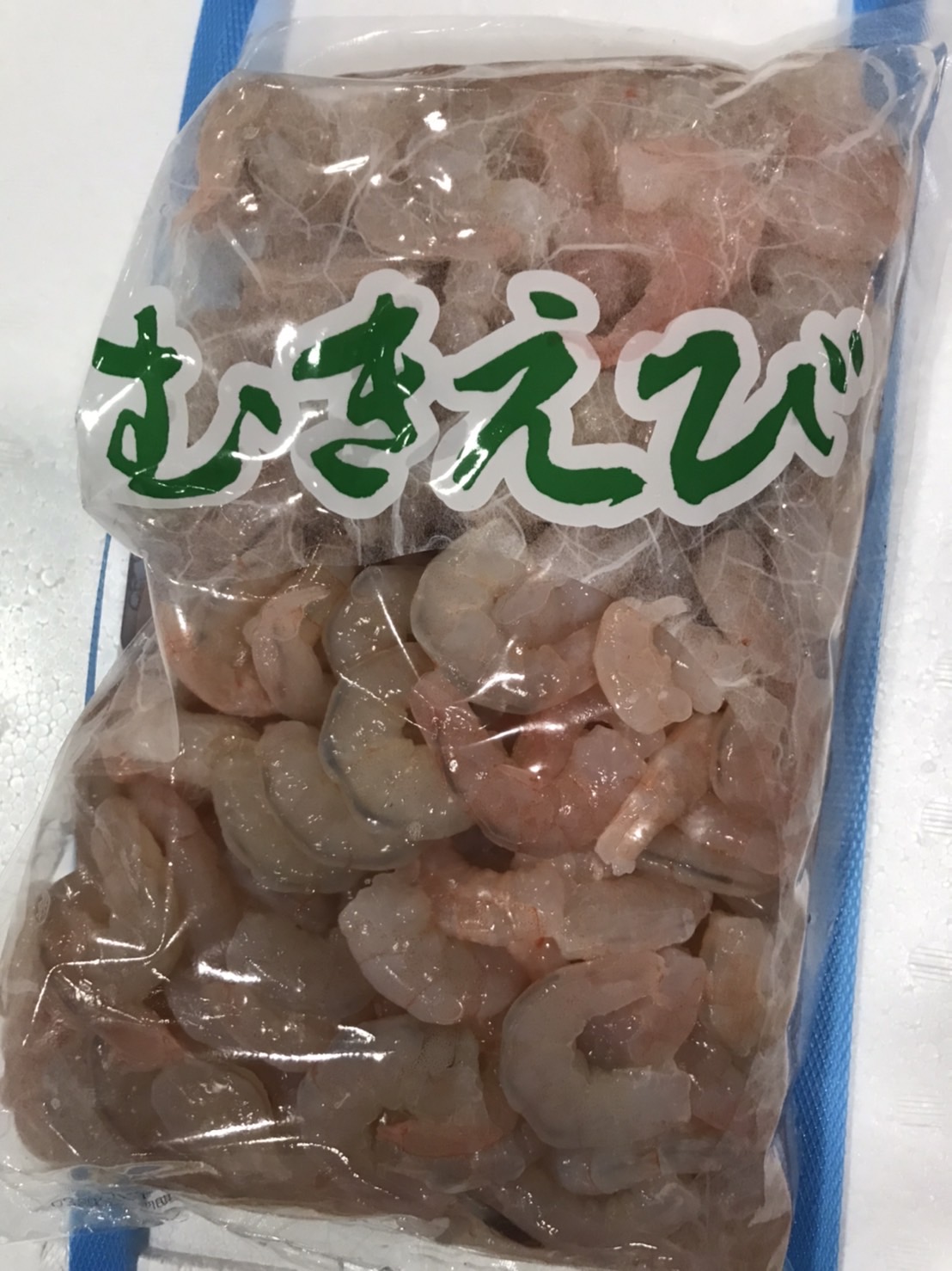 ＊加熱用チルドムキエビ　1k入　1p